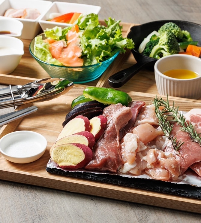 オマール海老BBQセット